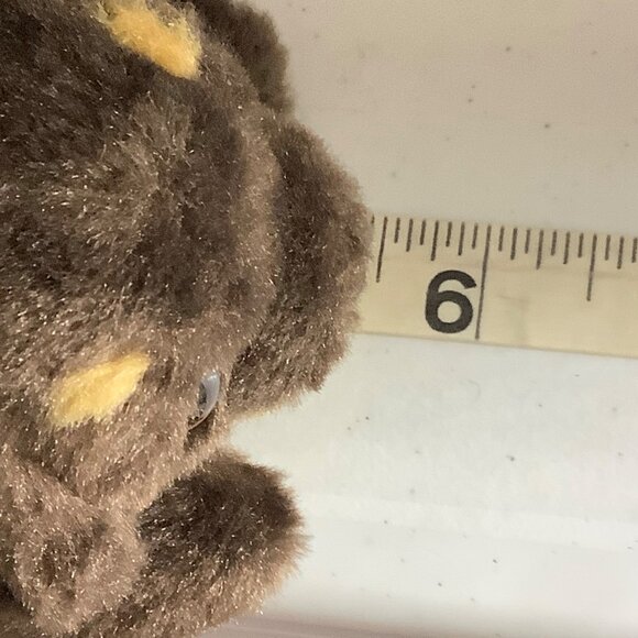 Russ Petooties Brown Puppy Dog Plush Stuffed Animal Soft Toy 5.5” NO TAG - Picture 6 of 6